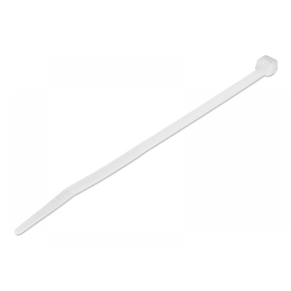 POWERTECH δεματικά καλωδίων TIES-043, 200x2.5mm, λευκά, 100τμχ POWERTECH δεματικά καλωδίων TIES-043, 200x2.5mm, λευκά, 100τμχ