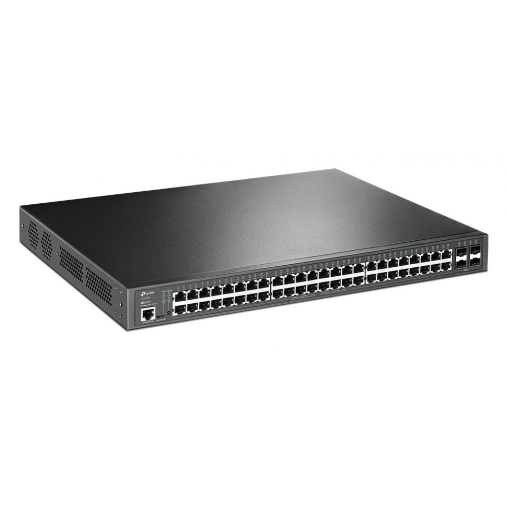 TP-LINK L2+ Managed Switch TL-SG3452P, 48x PoE+, 4x SFP, Ver. 3.2 TP-LINK L2+ Managed Switch TL-SG3452P, 48x PoE+, 4x SFP, Ver. 3.2
