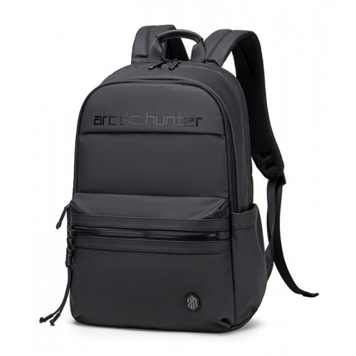 ARCTIC HUNTER τσάντα πλάτης B00536 με θήκη laptop 15.6, 21L, μαύρη