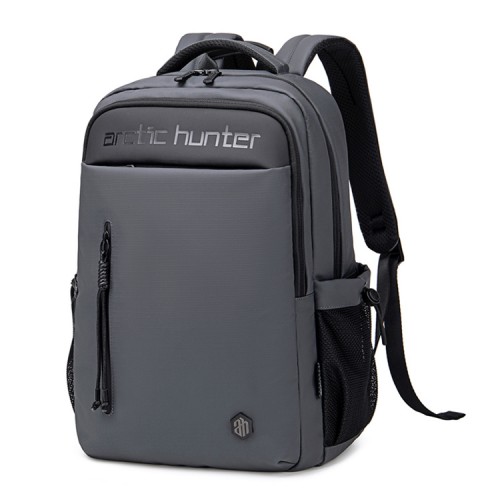ARCTIC HUNTER τσάντα πλάτης B00534 με θήκη laptop 15.6, 21L, γκρι