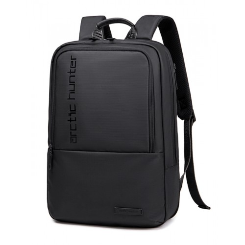 ARCTIC HUNTER τσάντα πλάτης B00529 με θήκη laptop 15.6, 22L, μαύρη