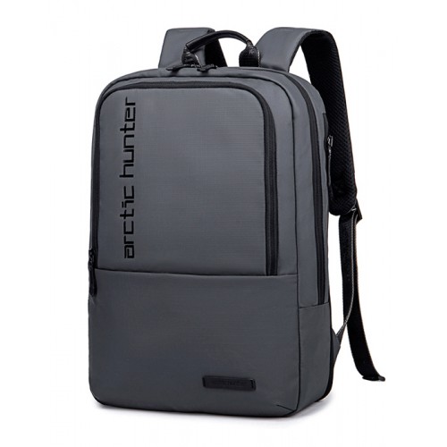 ARCTIC HUNTER τσάντα πλάτης B00529 με θήκη laptop 15.6, 22L, γκρι