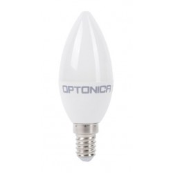 OPTONICA LED λάμπα C37 1425, 5.5W, 6000K, E14, 450lm