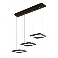 POWERTECH LED φωτιστικό οροφής HLL-0103, 35W, 4000K, 70x120cm, μαύρο