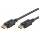 GOOBAY καλώδιο DisplayPort 61712, 4K/60Hz, 21.6 Gbps, 2m, μαύρο GOOBAY καλώδιο DisplayPort 61712, 4K/60Hz, 21.6 Gbps, 2m, μαύρο