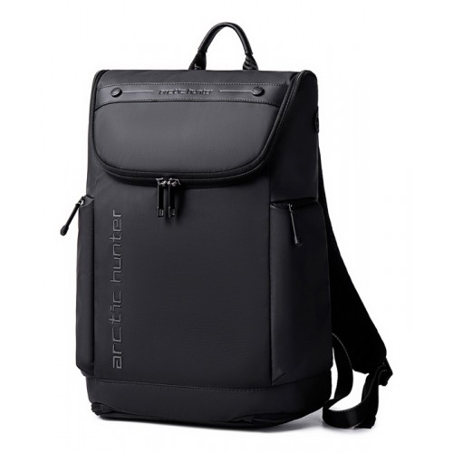 ARCTIC HUNTER τσάντα πλάτης B00465 με θήκη laptop 15.6, 25L, μαύρη