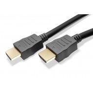 GOOBAY καλώδιο HDMI 2.1 41081, Ethernet ARC, 8K/60Hz 48Gbps, 0.5m, μαύρο