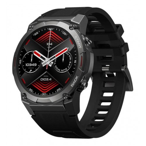 ZEBLAZE smartwatch Vibe 7 Pro, 1.43 AMOLED, ηχείο & mic, 3 ATM, μαύρο