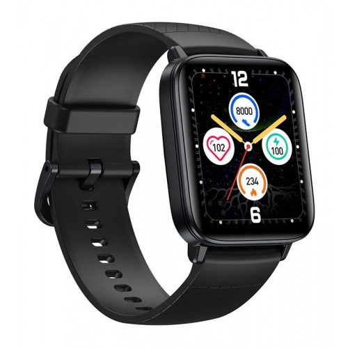 ZEBLAZE smartwatch Swim, 1.69, GPS, heart rate, 5 ATM, μαύρο