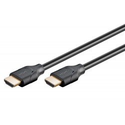 GOOBAY καλώδιο HDMI 2.1 61640, Ethernet, ARC, 8K/60Hz 48 Gbps, 2m, μαύρο