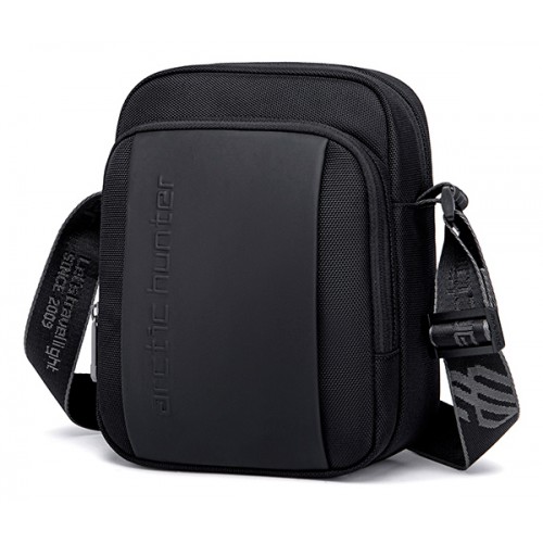 ARCTIC HUNTER τσάντα ώμου K00542, με θήκη tablet 9.7, 4L, μαύρη