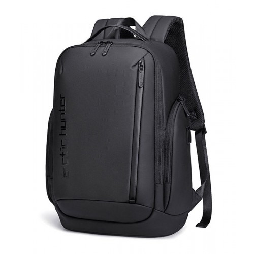 ARCTIC HUNTER τσάντα πλάτης B00554 με θήκη laptop 15.6, 20L, USB, μαύρη