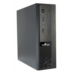 POWERTECH PC Case PT-1098 με 250W PSU, Mini-ITX, 280x93x290mm, μαύρο