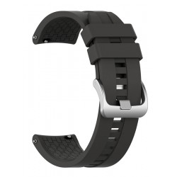 INTIME λουράκι σιλικόνης IT-059-BAND-BK για smartwatch 3 Pro, μαύρο