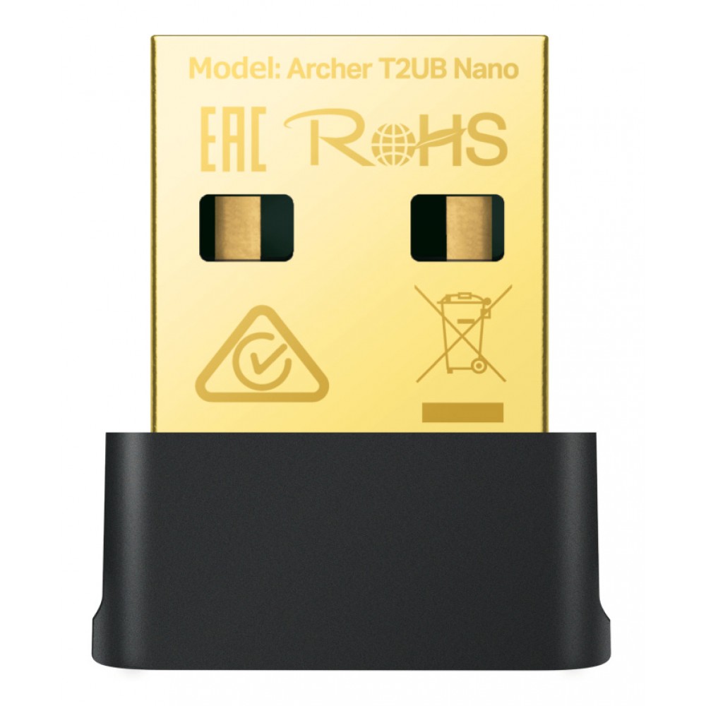 TP-LINK Nano Wi-Fi Bluetooth 4.2 USB Adapter Archer T2UB Nano, Ver. 1.0 TP-LINK Nano Wi-Fi Bluetooth 4.2 USB Adapter Archer T2UB Nano, Ver. 1.0