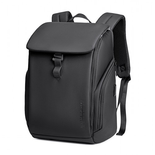ARCTIC HUNTER τσάντα πλάτης B00558 με θήκη laptop 15.6, 24L, USB, μαύρη