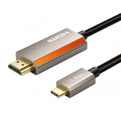CABLETIME καλώδιο USB-C σε HDMI CT-CMHD8K, 8K/60Hz, 3m, μαύρο