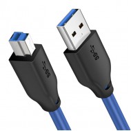 CABLETIME καλώδιο USB σε USB Type B CT-C160-U3-AMBM, 5Gbps, 2m, μπλε