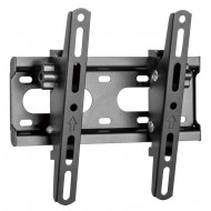 POWERTECH επιτοίχια βάση τηλεόρασης PT-1126, 23-43", έως 45kg, ρυθμιζόμενη κλίση
