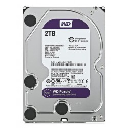 WD σκληρός δίσκος 3.5" Purple Surveillance 2TB, 256MB, 5400RPM, SATA III