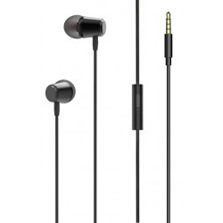 LDNIO earphones με μικρόφωνο HP03, 3.5mm σύνδεση, Φ10mm, 1.2m, μαύρα