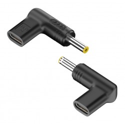 POWERTECH αντάπτορας τροφοδοσίας YX-06, USB-C σε Acer 5.5x2.5mm, μαύρος