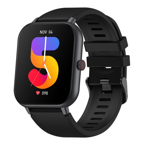 ZEBLAZE smartwatch Btalk Lite, heart rate, 1.83 TFT, IP68, μαύρο