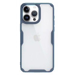 NILLKIN θήκη Nature Pro για iPhone 15 Pro, διάφανη-μπλε