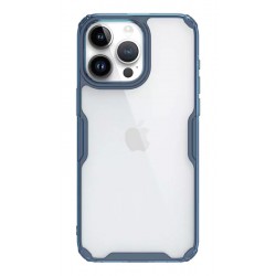 NILLKIN θήκη Nature Pro για iPhone 15 Pro Max, διάφανη-μπλε