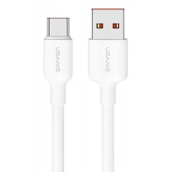 USAMS καλώδιο USB-C σε USB US-SJ601, 15W, 1m, λευκό