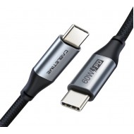 CABLETIME καλώδιο USB-C σε USB-C CT-CMCM, 60W, 480Mbps, 2m, μαύρο