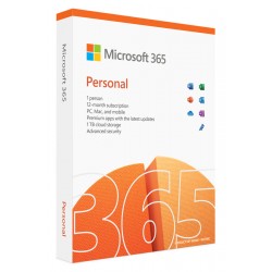 MICROSOFT Office 365 Personal QQ2-01897, English, medialess P10, 1 έτος