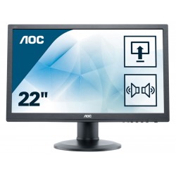 AOC used Οθόνη E2260PDA LED, 22" 1680x1050px, VGA/DVI, Grade A