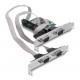 DELOCK κάρτα επέκτασης PCIe σε 4x RS-232 90410, 115.2Kbps DELOCK κάρτα επέκτασης PCIe σε 4x RS-232 90410, 115.2Kbps