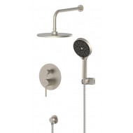 BRUNO σετ κεφαλή ντους με τηλέφωνο M63125-531, αναμεικτική, εντοιχισμού, ασημί BRUNO σετ κεφαλή ντους με τηλέφωνο M63125-531, αναμεικτική, εντοιχισμού, ασημί