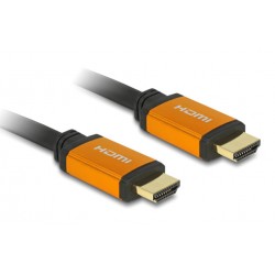 DELOCK καλώδιο HDMI 85729, 8K/60Hz, 48 Gbps, eARC, HDR, 2m, μαύρο