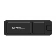 SILICON POWER εξωτερικός SSD PX10, 512GB, USB 3.2, 1050-1050MB/s, μαύρος