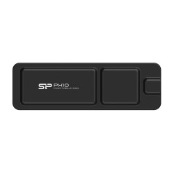 SILICON POWER εξωτερικός SSD PX10, 512GB, USB 3.2, 1050-1050MB/s, μαύρος