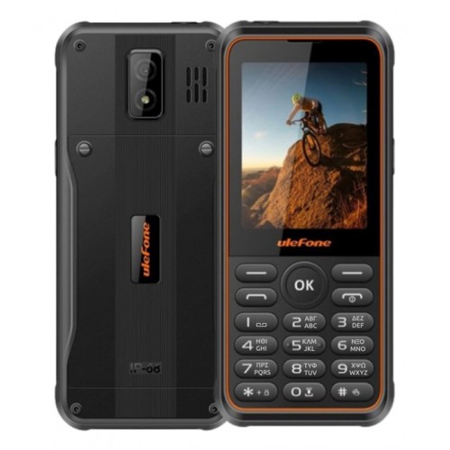 ULEFONE κινητό τηλέφωνο Armor Mini 3, IP68, 2.8, dual SIM, μαύρο