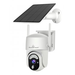 POWERTECH smart ηλιακή κάμερα PT-1177, 4MP, WiFi, SD, PTZ, IP65