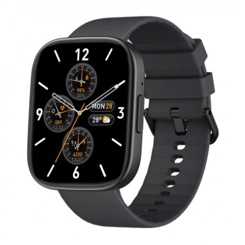 ZEBLAZE smartwatch GTS 3 Plus, heart rate, 2.15 AMOLED, IP68, μαύρο