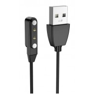 ZEBLAZE USB καλώδιο φόρτισης για smartwatch GTR 3 Pro, 60cm, μαύρο