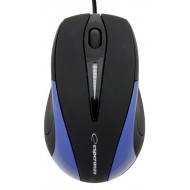 ESPERANZA ενσύρματο ποντίκι EM102B, οπτικό, 1000DPI, USB, μαύρο/μπλε
