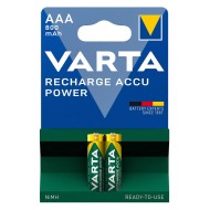 VARTA επαναφορτιζόμενες μπαταρίες λιθίου, AAA, 800mAh, 1.2V, 2τμχ