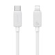 USAMS καλώδιο Lightning σε USB-C US-SJ692, 30W, 480Mbps, 1m, λευκό USAMS καλώδιο Lightning σε USB-C US-SJ692, 30W, 480Mbps, 1m, λευκό
