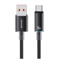 USAMS καλώδιο USB-C σε USB US-SJ658, 66W, 480Mbps, 1.2m, μαύρο