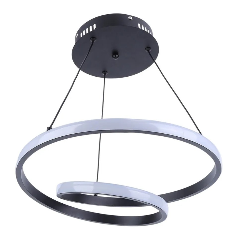 POWERTECH LED φωτιστικό οροφής HLL-0154, 25W, 4000K, Φ40cm, 1m, μαύρο POWERTECH LED φωτιστικό οροφής HLL-0154, 25W, 4000K, Φ40cm, 1m, μαύρο