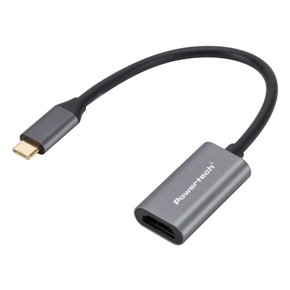 POWERTECH αντάπτορας USB-C σε HDMI CAB-UC086, 4K/60Hz, γκρι POWERTECH αντάπτορας USB-C σε HDMI CAB-UC086, 4K/60Hz, γκρι