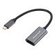 POWERTECH αντάπτορας USB-C σε HDMI CAB-UC086, 4K/60Hz, γκρι POWERTECH αντάπτορας USB-C σε HDMI CAB-UC086, 4K/60Hz, γκρι