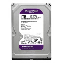 WD σκληρός δίσκος 3.5" Purple Surveillance 1TB, 256MB, 5400RPM, SATA III WD σκληρός δίσκος 3.5" Purple Surveillance 1TB, 256MB, 5400RPM, SATA III